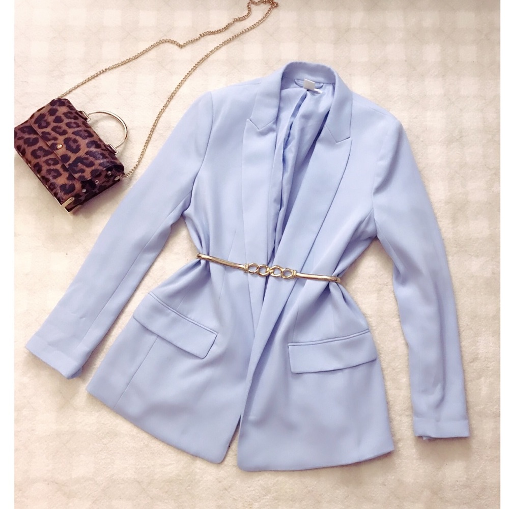 ❤️SOLD❤️ blue Boyfriend Blazer